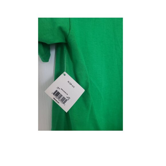 Men's LUCKY Leprechaun Irish Green Vest & Bow Tie Graphic T-Shirt MEDIUM BNWT - Picture 2 of 5